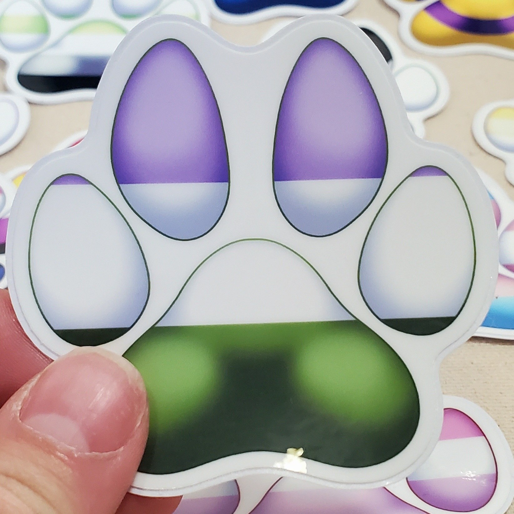 Pride Paw Stickers - Image 7