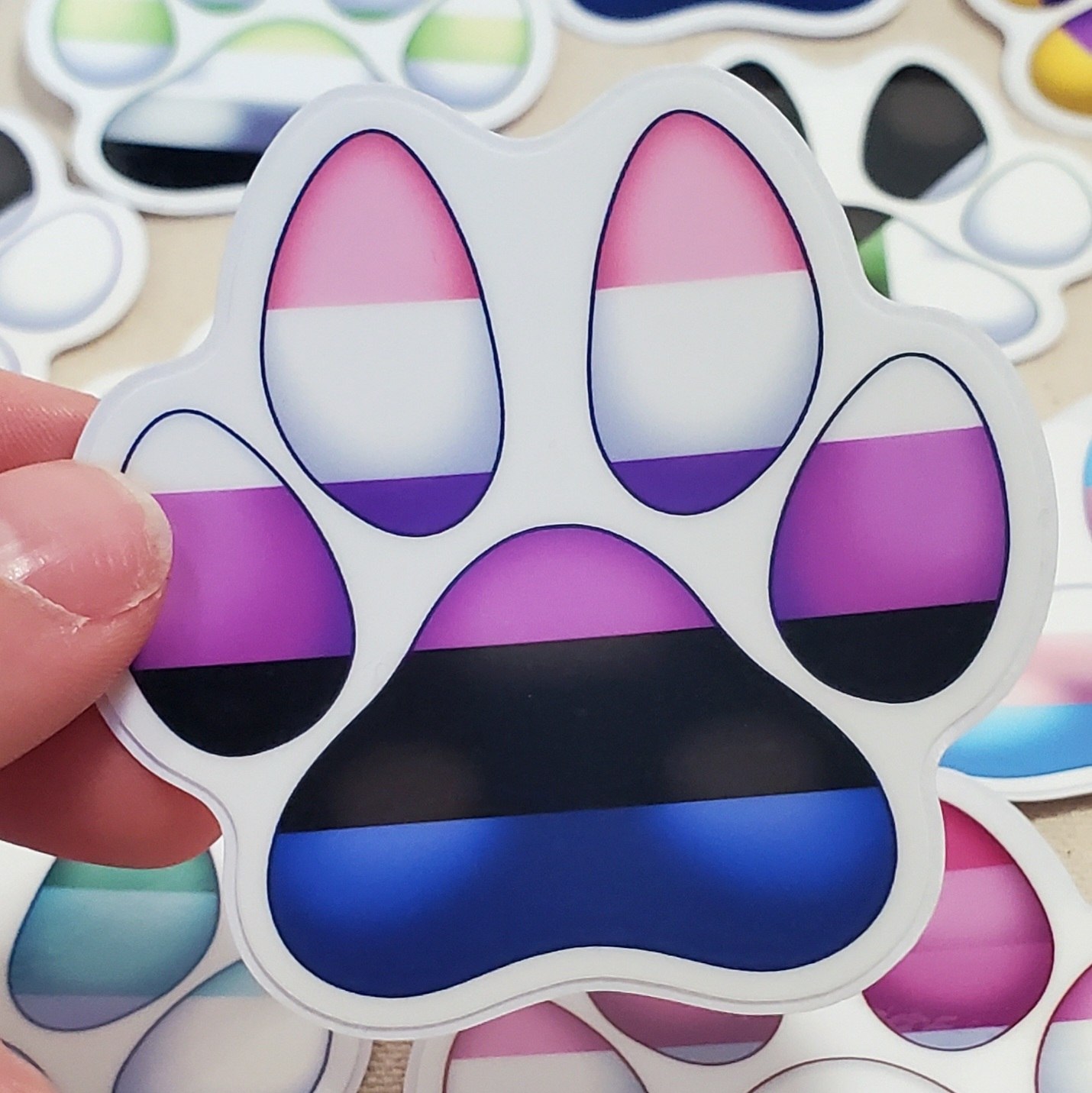 Pride Paw Stickers - Image 8