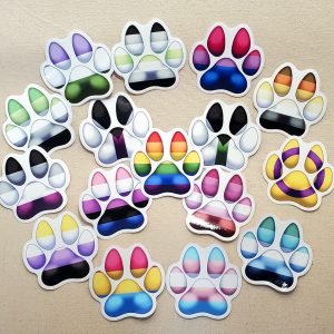 Pride Paw Stickers
