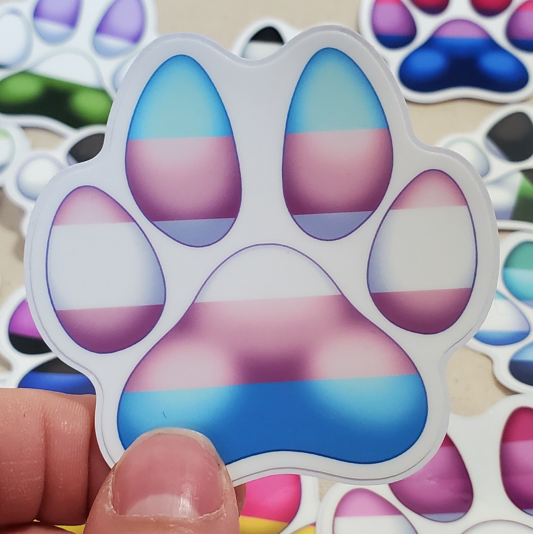 Pride Paw Stickers - Image 6